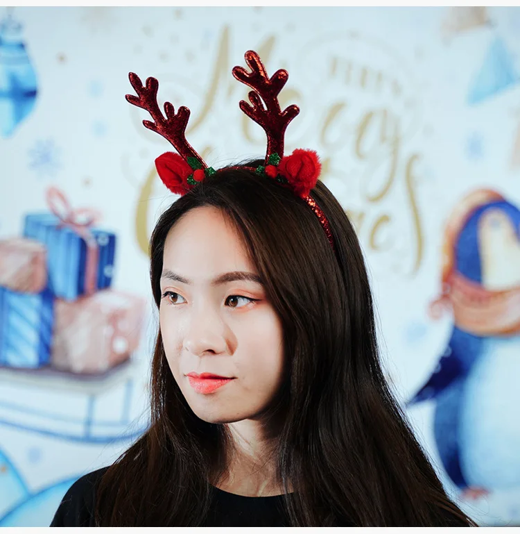 Рождественские аксессуары милые рождественские украшения Рождественская лента