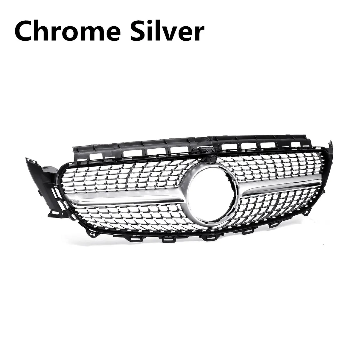 W213 Grlil GT R / Diamond стиль Передняя решетка для автомобиля гриль Mercedes Benz E200 E300 E400 E43 Для