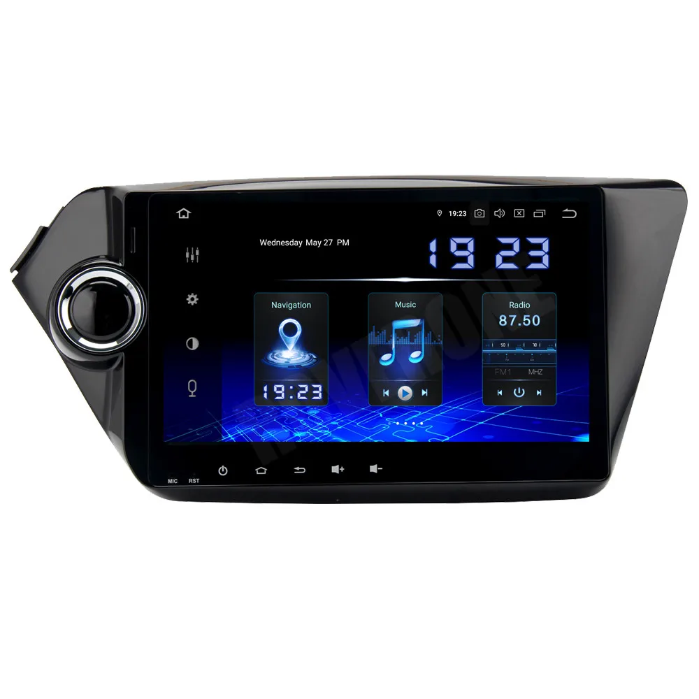 Автомобильная Мультимедийная магнитола Octa Core Android 10 для Kia Rio K2 2011 2012 2013 2014 2015 2016