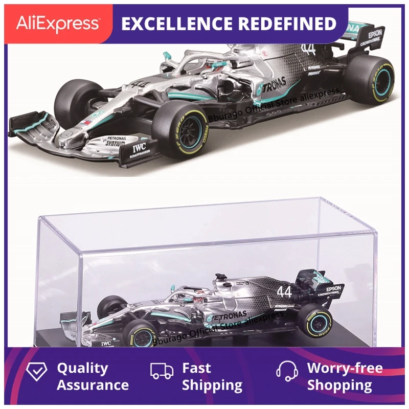 

Модель автомобиля Mercedes-Amg F1 W10 Eq Power + 2019 No44, 1:43