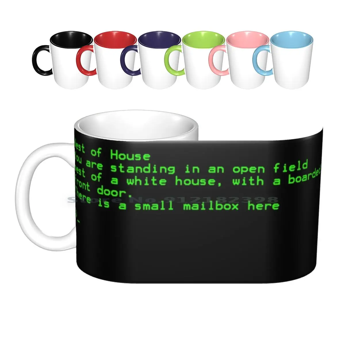 

Zork Ceramic Mugs Coffee Cups Milk Tea Mug Zork Game Gaming Games Infocom Adventure Vsause Walkthrough 80s Tech 80s Technology