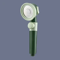the new light luxury definition pressurized shower sprinkler head three speed one button water stop bathing shower hehe