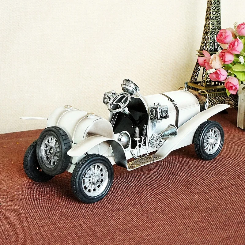 Винтажная металлическая фигурка для автомобиля домашний декор Игрушечная
