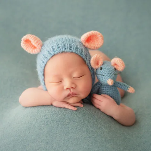 

Реквизит для фотосъемки новорожденных комбинезон набор шляпа Детская фотостудия фотоаксессуары для мальчиков и девочек