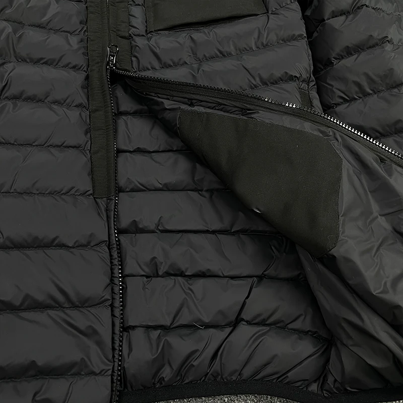 CPTOPSTONEY COMPANY Mens Jackets windbreaker Warm Hooded Casual Fashion Winter Jacket Down Jacket Thin hooded down jacket