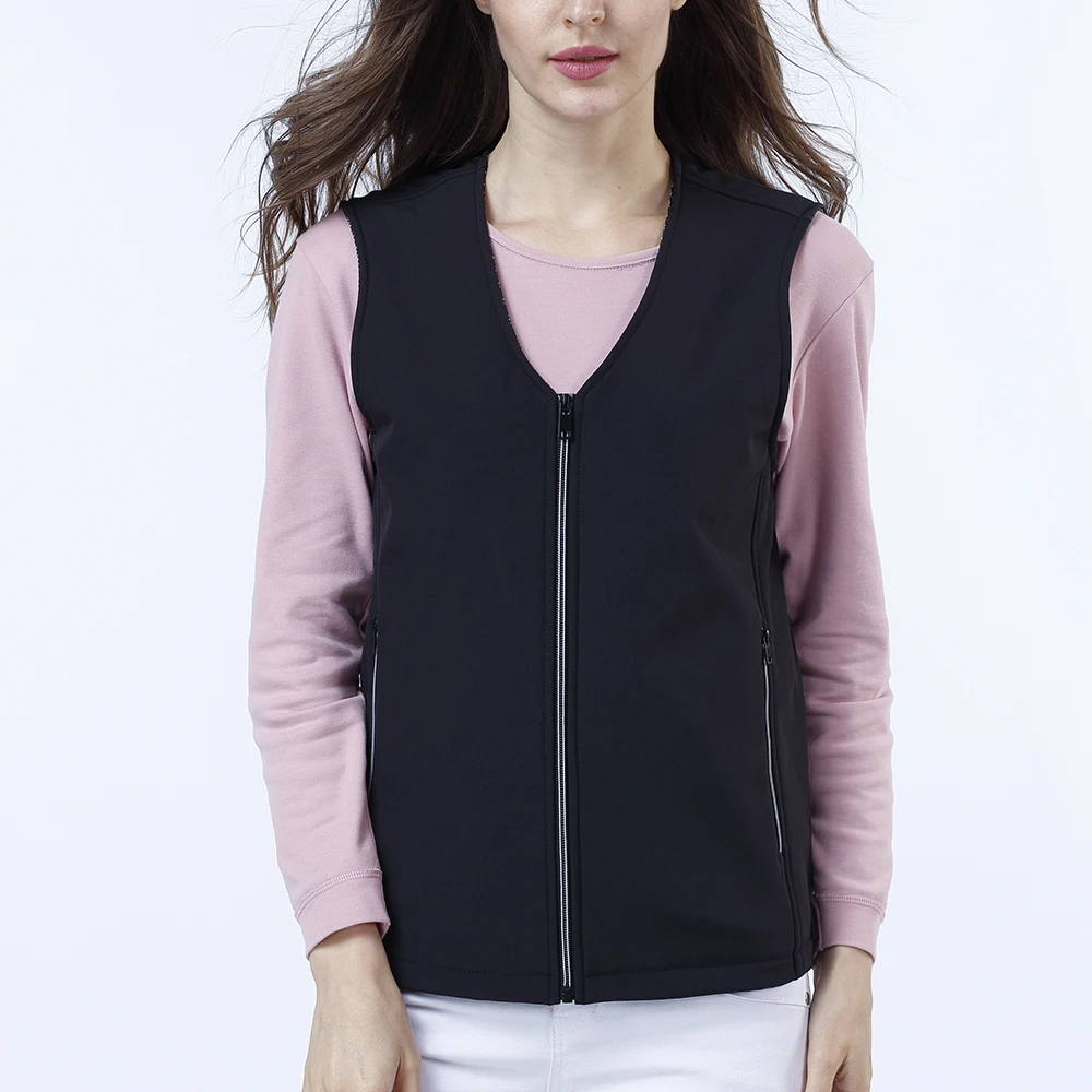 

8 Heating Areas Men 2021 Autumn Winter Warm Electric Thermal Cloth Waistcoat Hiking Outdoor USB Infrared Heating Vest Jacket