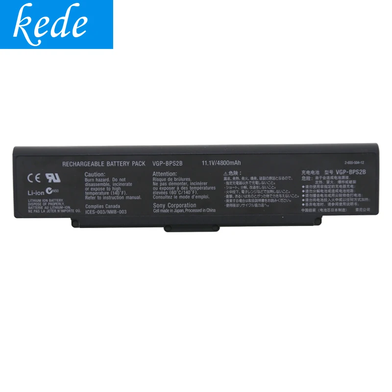 Kede 11 1 V 4800mAh Аккумулятор для ноутбука  Компьютеры и