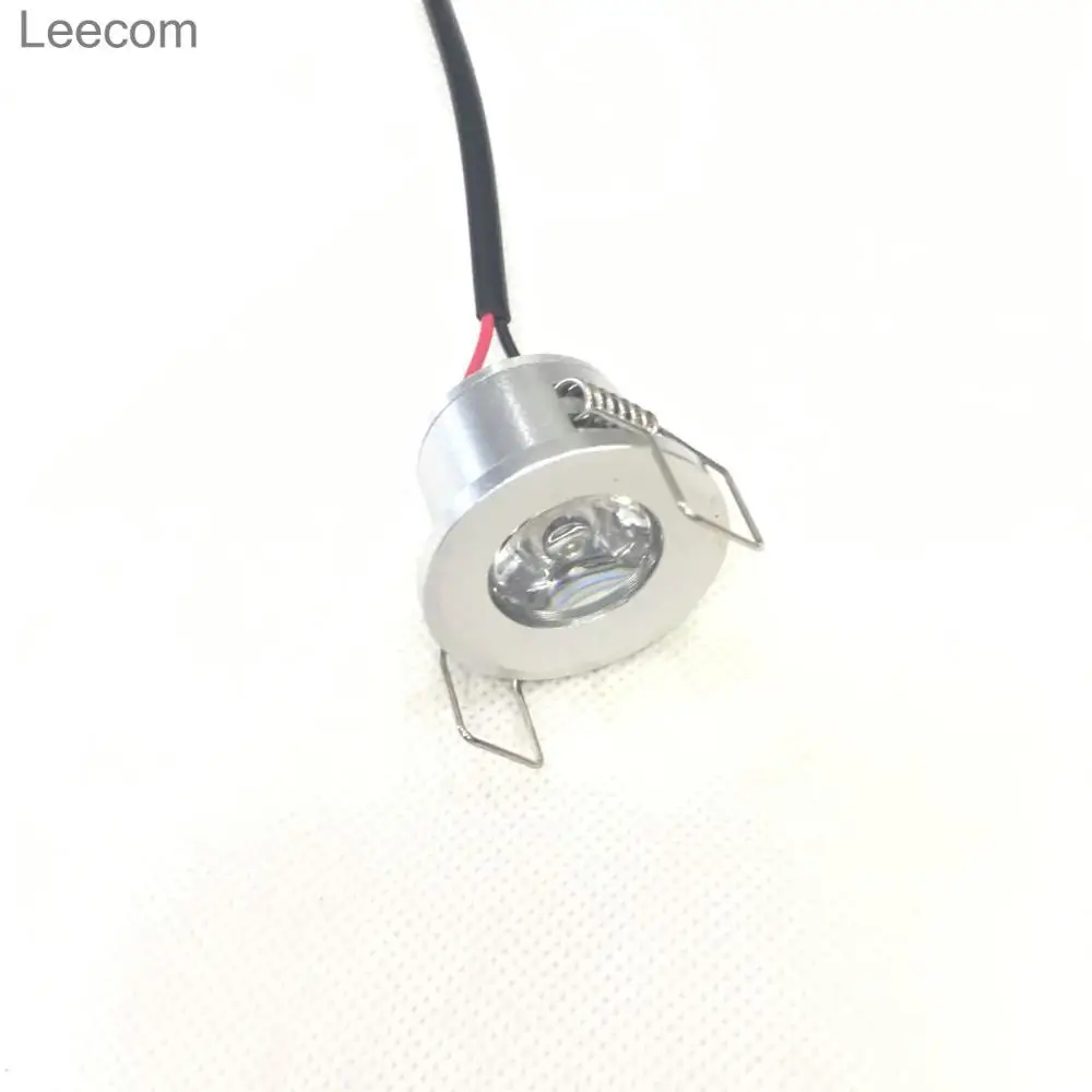 10 шт./Лот диаметр 31 мм монолитный блок светодиодов белый мини-светильник для