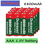 20 шт. Новый 1,5 V AAA перезаряжаемый аккумулятор 8800 мАч AAA 1,5 V Новый Щелочная аккумуляторная батарея, батарея, батарея для Светодиодный светильник игрушка элементов питания типа AAA