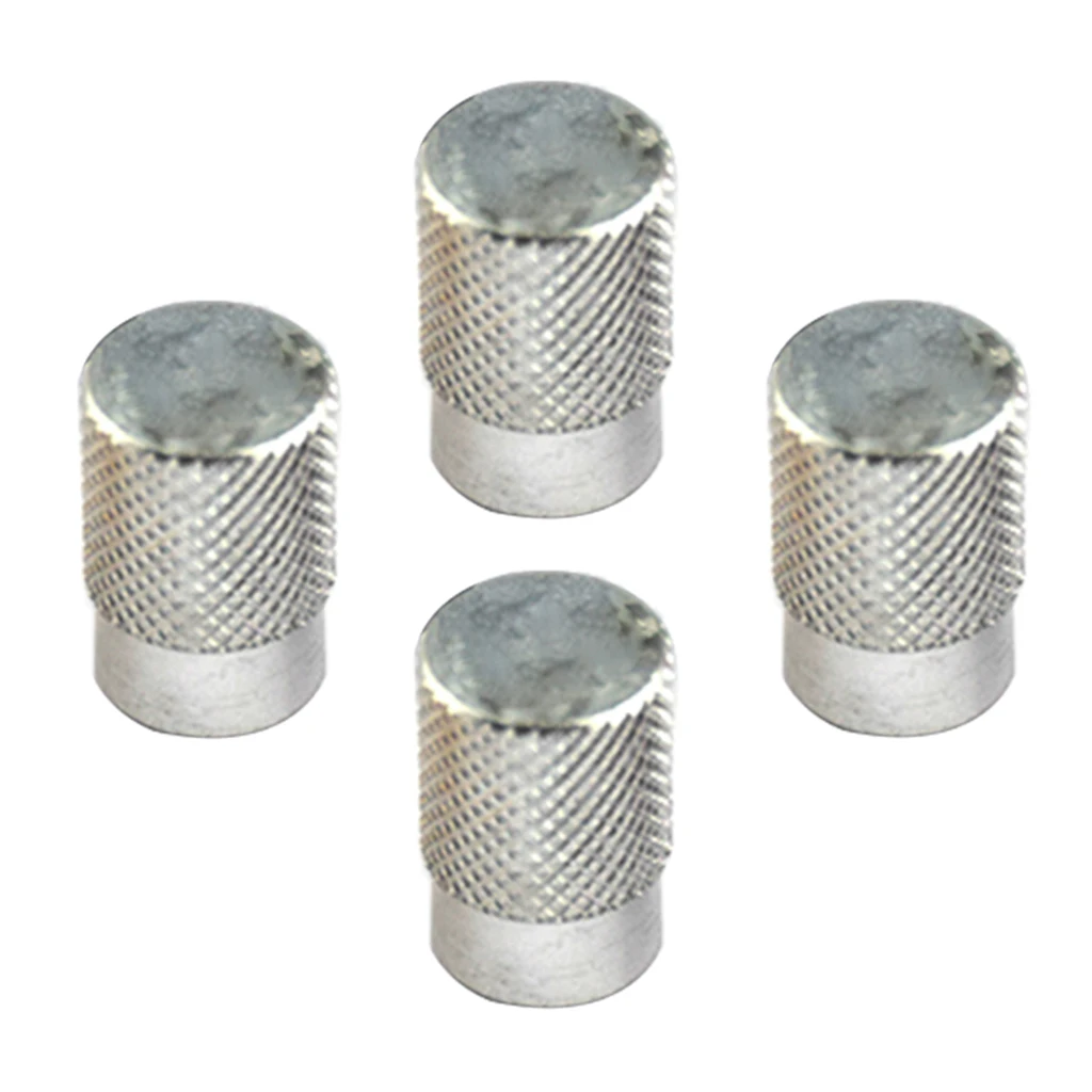 

4x Aluminum Alloy Auto Car Wheel Tire Valve Stems Cover Cap Adapter
