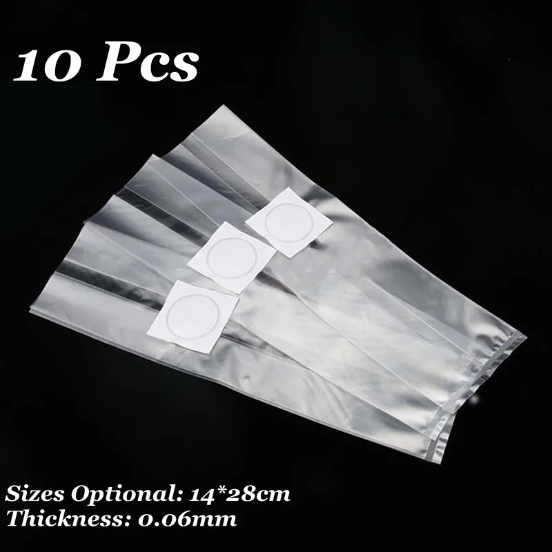 10 Pcs Mushroom Strain Growing Bag Edible Fungus Cultivation Horticultural Planting PVC Bacteria Breathable | Дом и сад