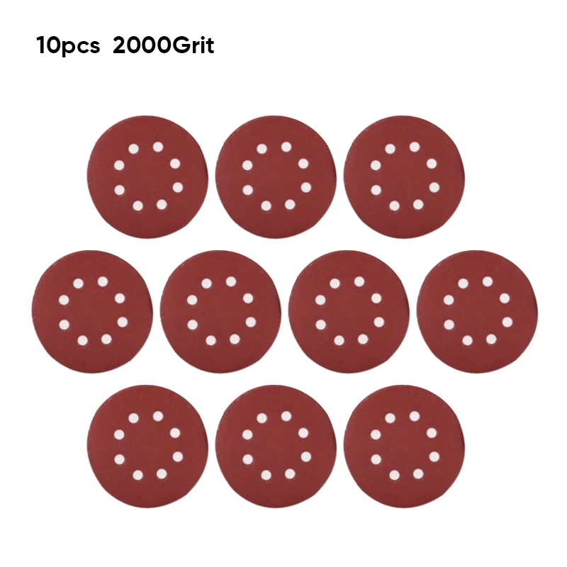 12 3 см шлифовальные диски 5 дюймов Pad 8 отверстий орбитальная машина для наждачная