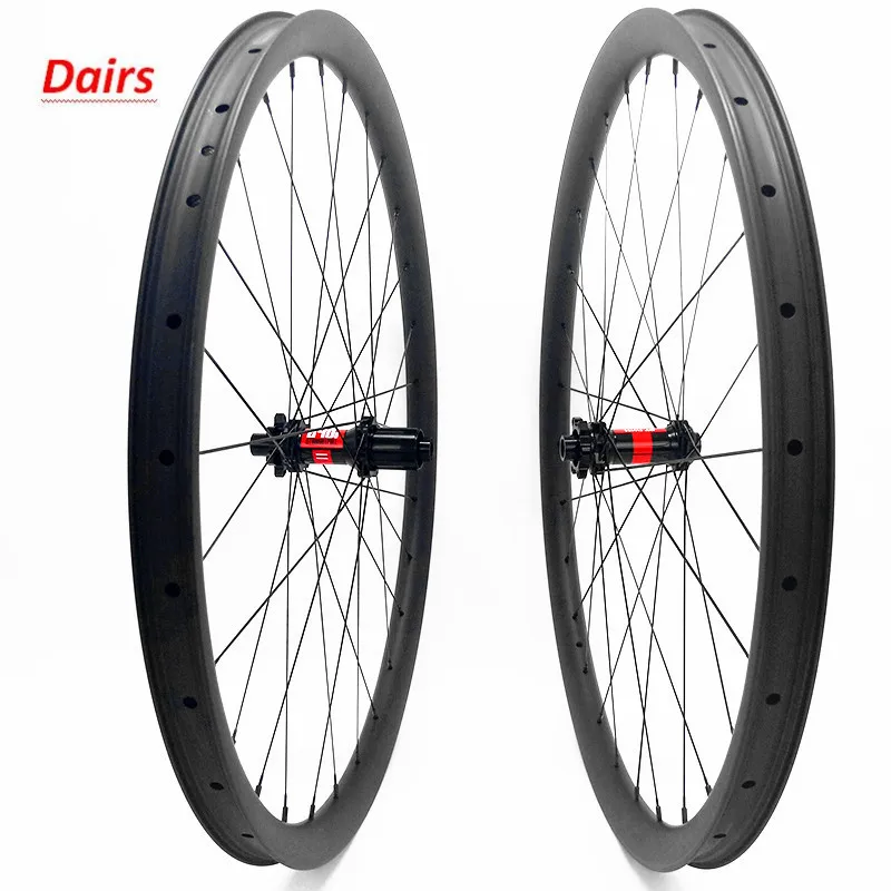 Графен 29er Углеродные mtb колеса AM 40x25 мм ассиметричные бескамерные | Велосипедное колесо -32993135090