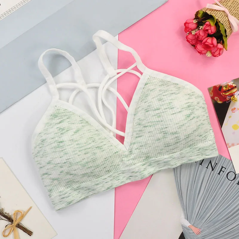 Women Padded Bra Shockproof Bralette Breathable Athletic Fitness Running Vest Skin-friendly Tops Gym Shirt | Женская одежда