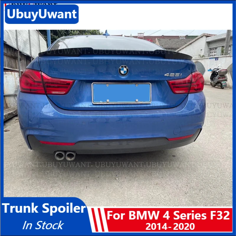 

Стильный автомобильный спойлер M4, крыло для BMW 4 серии F32 2 двери купе 2014 2015 2016 2017 2018 2019 2020, задний багажник, заднее крыло, спойлер