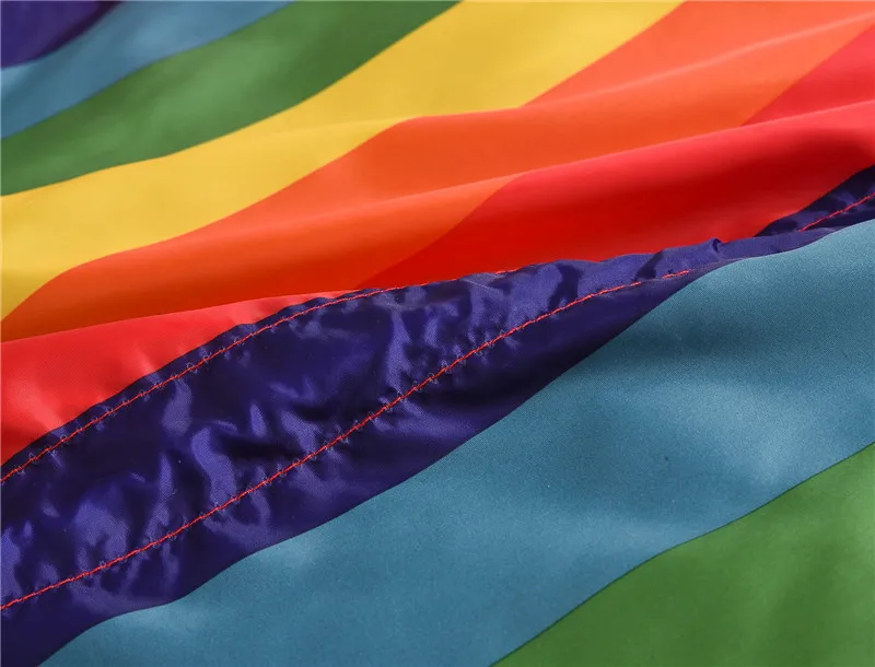 2020 куртка для девочек Весенняя Детская радужной расцветки детей ветровка