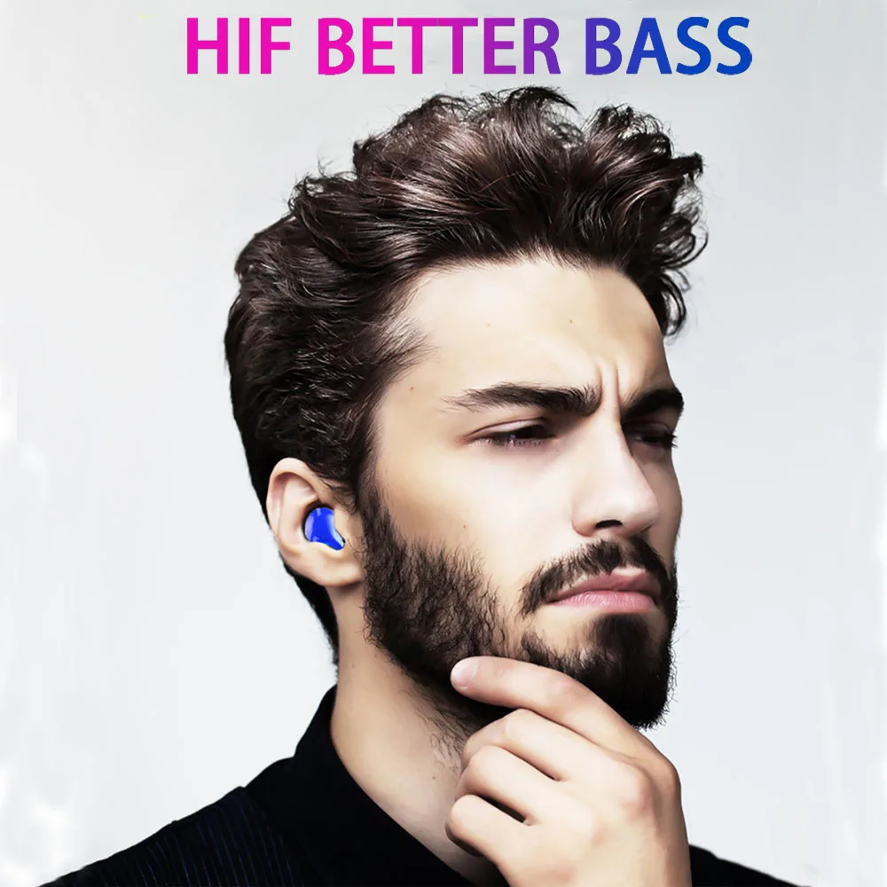 QCR G01 беспроводные наушники 5,0 TWS Bluetooth наушники настоящие беспроводные стерео наушники спортивные наушники с микрофоном для зарядки