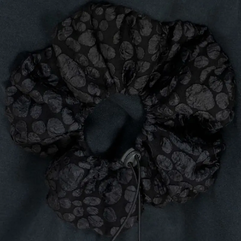 

XITAO Bud Skirt Fashion New Women Elastic Waist Pleated Patchwork Small Fresh Casual Pleated 2020 Drawstring Skirt ZY3802