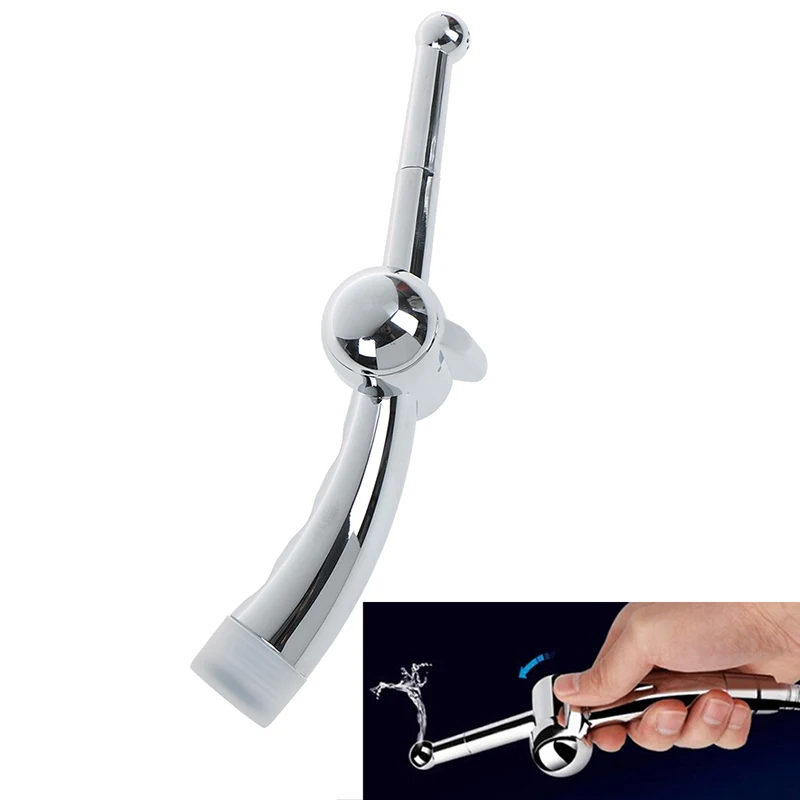 Anal Cleaner Butt Plugs Tap Bidet Faucets Rushed Douche Shower Cleaning Enemator Handheld Enema Metal New 7 Holes |