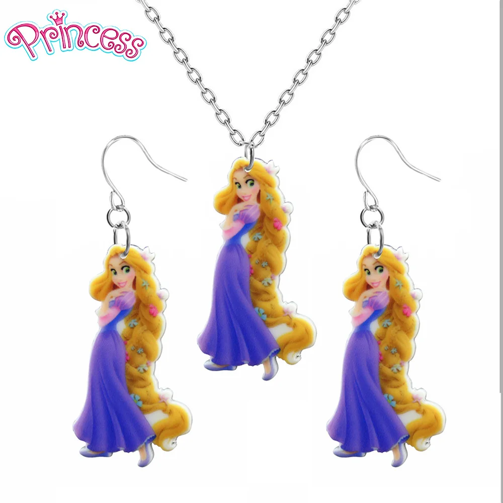 2019 модные подарочные украшения для девочек милые серьги принцессы подвеска