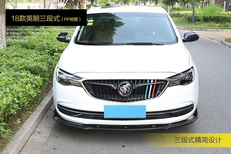 Для Buick Excelle GT Body kit спойлер 2018-2019 для ABS задний передний бампер диффузор защитные