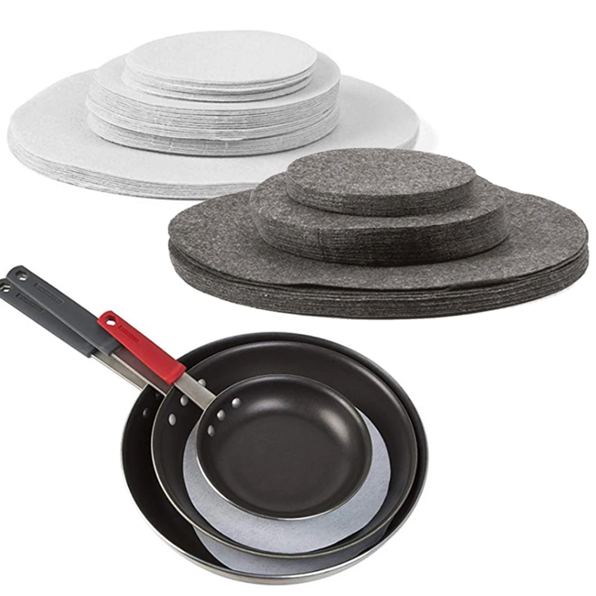 24 шт. Защитная панель для посуды миска антифрикционный коврик мягкая белая и