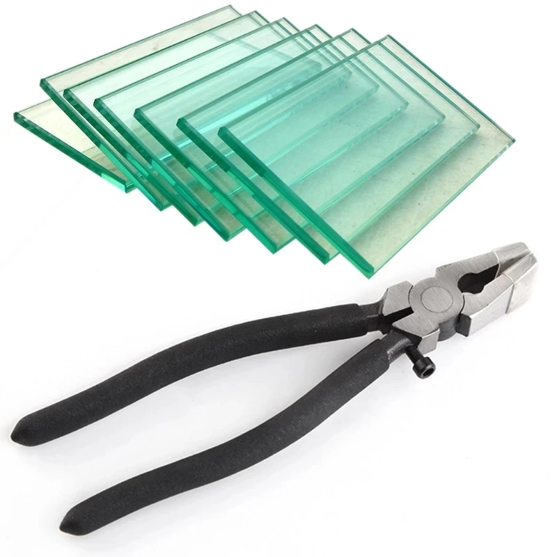 

Multifunctional Flat pliers vise adjustable screw snap pliers ceramic trimming pliers glass trimming wire household hand tools