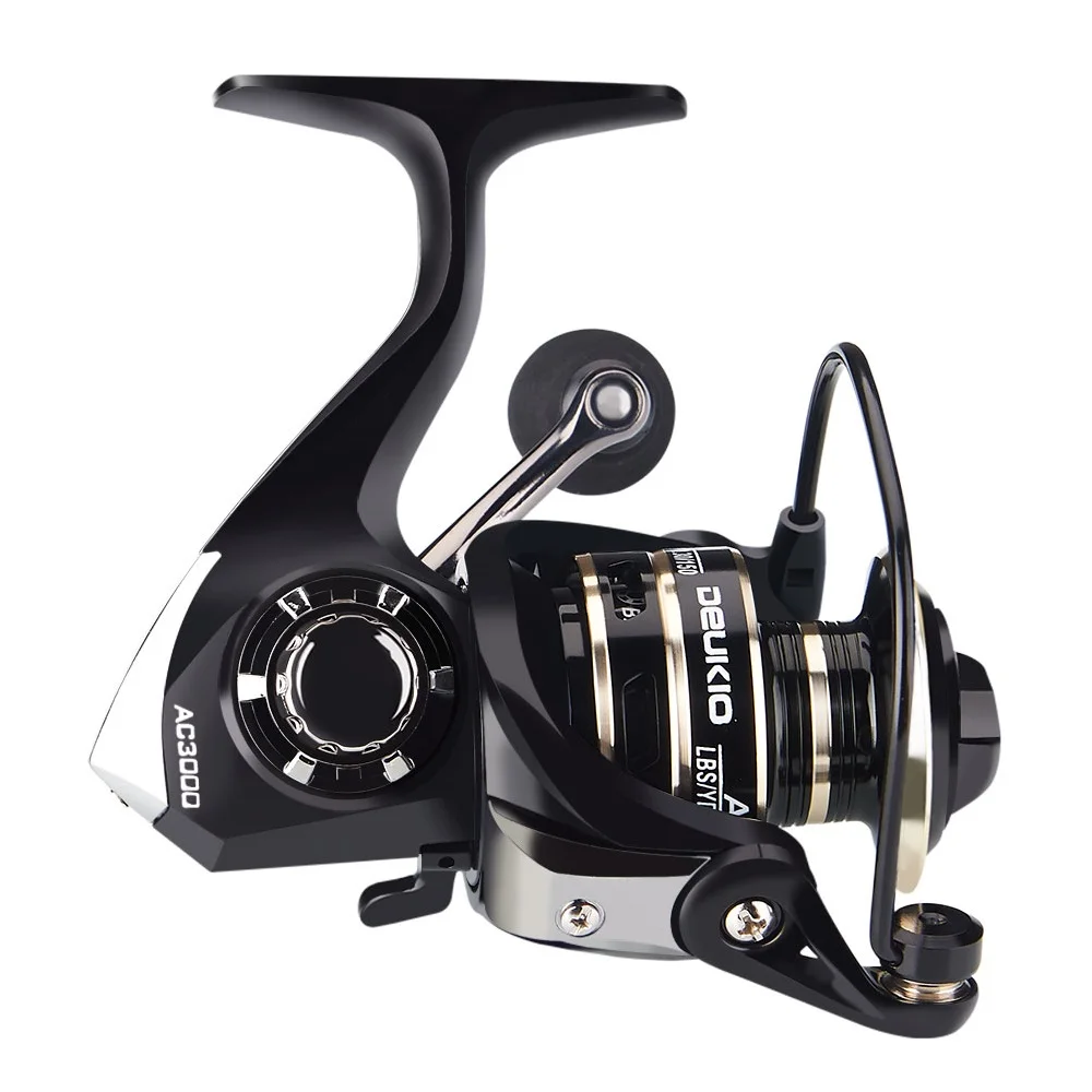 Full Metal 5.2:1 Fishing Spinning Reel 8KG Max Drag Spool Wheel Carp Casting AC2000-7000 Series | Спорт и развлечения
