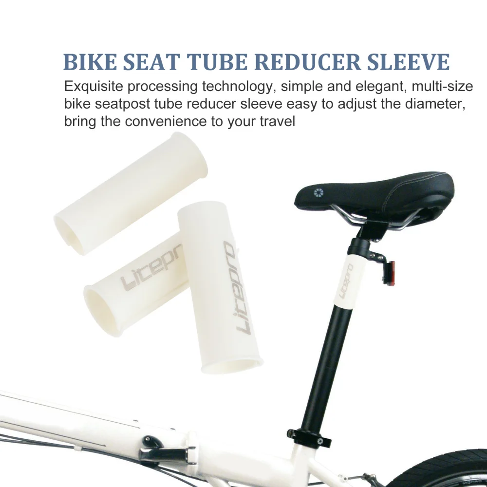 

3Pcs Folding Bike Seatpost Tube Sleeve Shim Tube Conversion Adapter 33.9 to 36.0