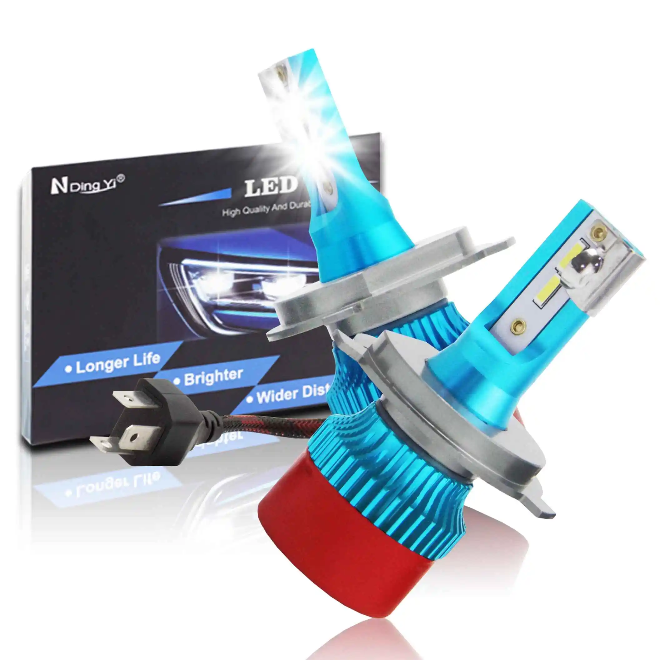 

Mini Design Easy Install LED Headlight 48W 6000K CSP H1 H4 H7 H8 H9 H11 HB2 HB3 HB4 HIR2 9003 9005 9006 9012 LED Headlight Bulbs