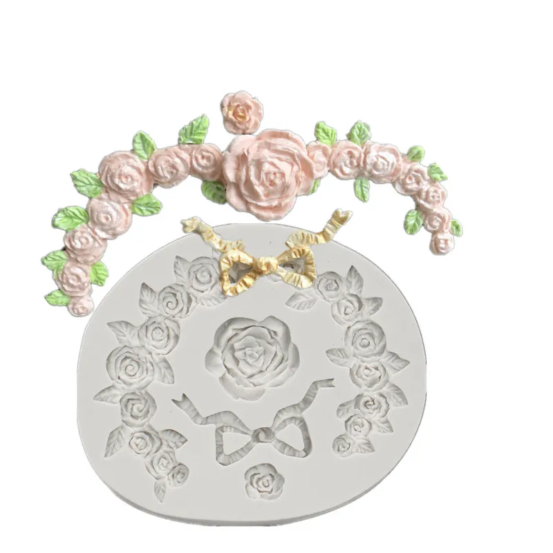 

1 pc petals silicone cake mold fondant mold cake decorating tools chocolate gmpaste mould cake molds FTM1282
