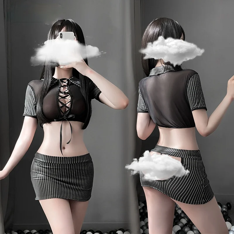 

Милая женская домашняя одежда с коротким рукавом пижама в розовую полоску пикантная Милая Пижама на весну и лето женский Пижамный костюм