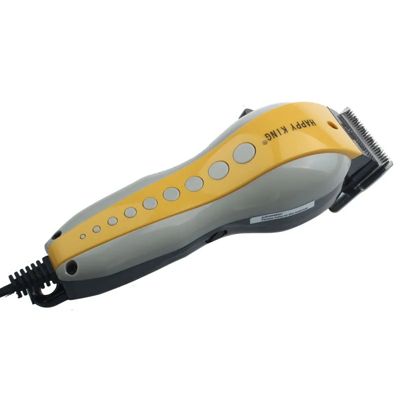 Профессиональная Мужская мощная машинка для стрижки Дома ЕС 220 В регулируемая