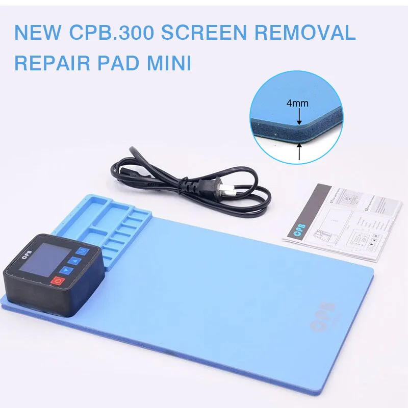 DIYFIX Универсальный CPB мини 110V/220V нагревательный коврик для iPad iPhone Samsung телефона ЖКД