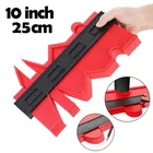 Линейка ZK30 для изогнутых контуров, 121425 см, пластиковый измерительный прибор