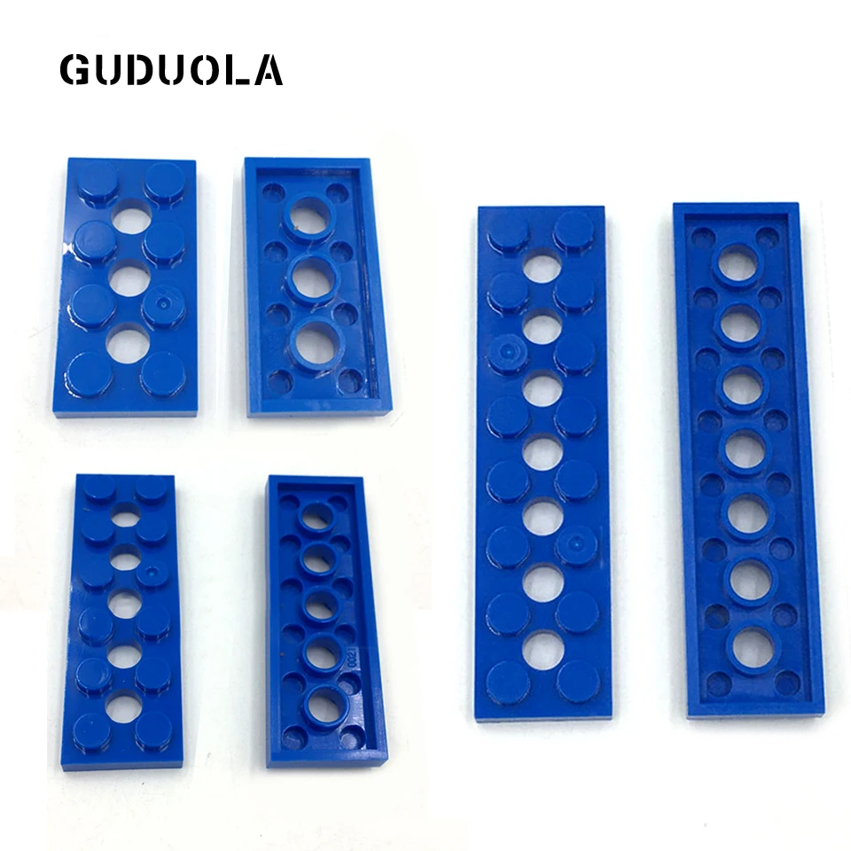 Guduola Запчасти кирпичи пластины с отверстиями 2x4 2x6 2x8 строительные блоки Мпц