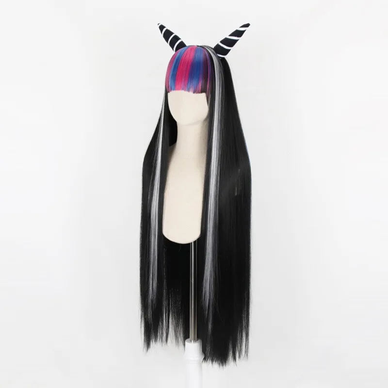 AniLnc аниме Dangan Ronpa Mioda iuki длинный парик женский косплей парики + одна шапка| |