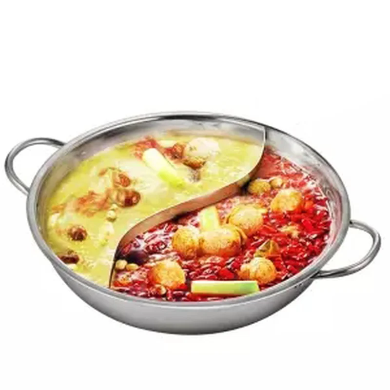 

Stainless Steel Soup Pot Milk Pot Induction Cooker Special Pot Pot Double Flavor Pot Clear Soup Pot Kitchen Pots Cookware Set