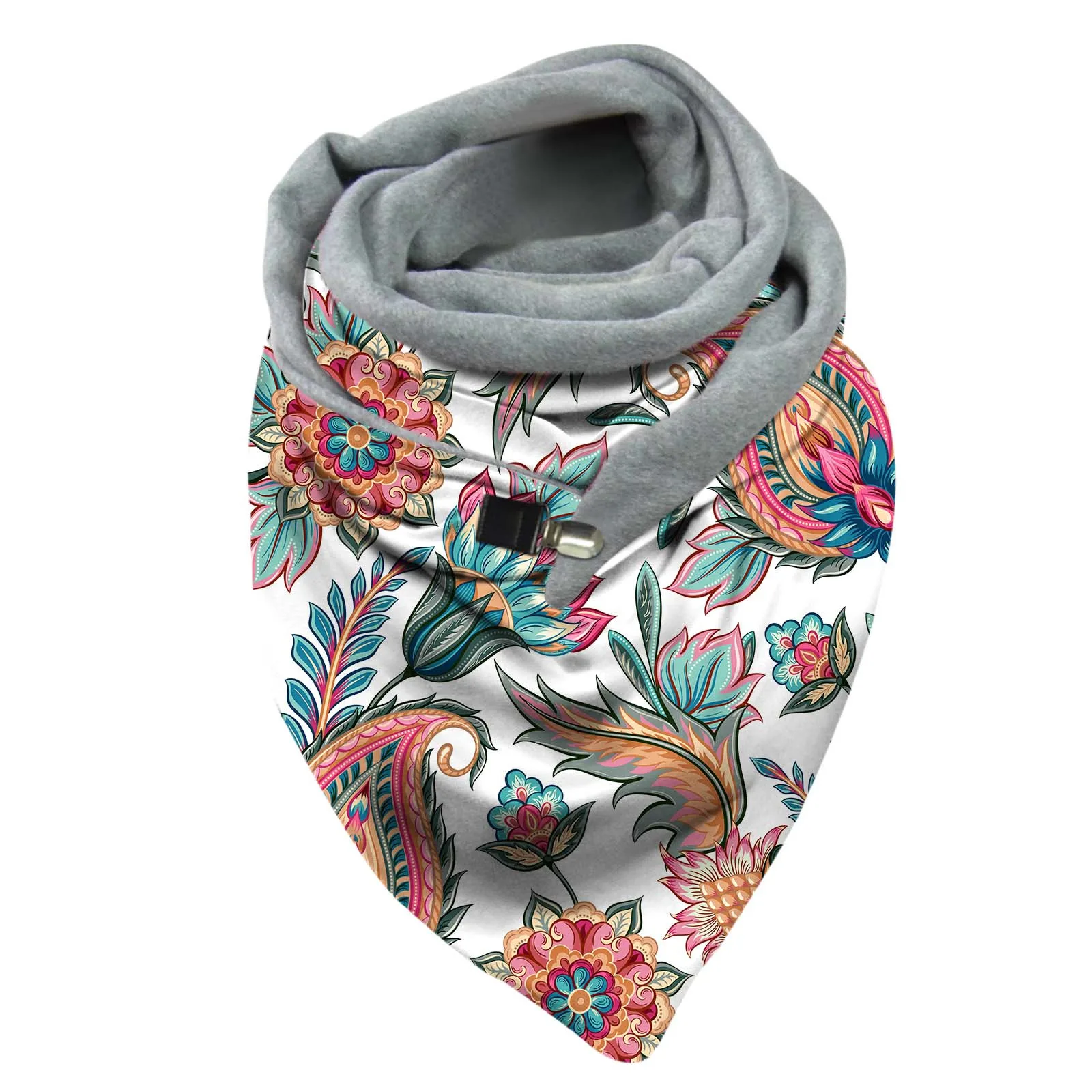 2020 новый дизайнерский брендовый женский шарф с принтом модный ретро