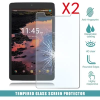 2pcs tablet tempered glass screen protector cover for alcatel a30 8 0 anti vibration tablet computer tempered film