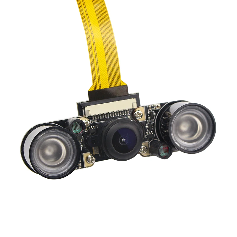 Raspberry Pi Zero Night Camera + 2Pcs IR LED 5MP Module For Wide Angle Fish Eye Webcam | Электроника