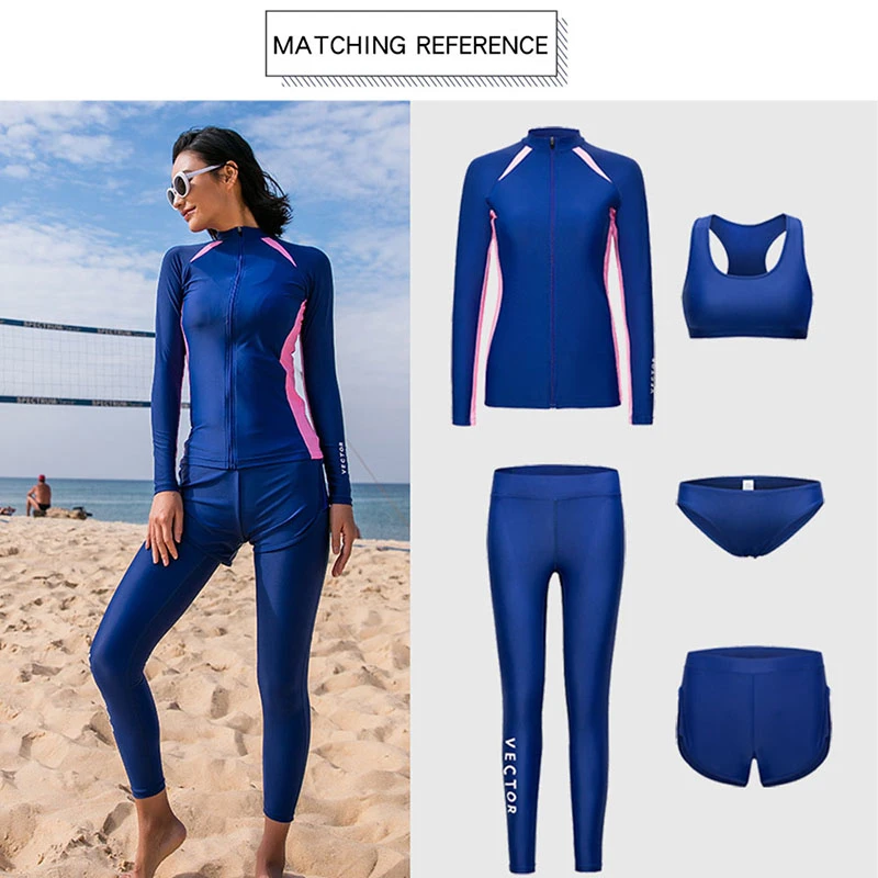 Женский комбинезон для подводной охоты гидрокостюм дайвинга с защитой от УФ