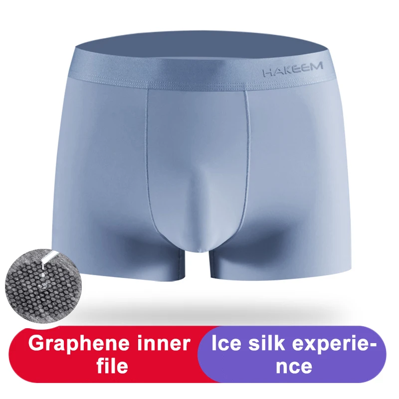 Для мужчин нижнее белье трусы боксеры с изображением воздухопроницаемые мужские