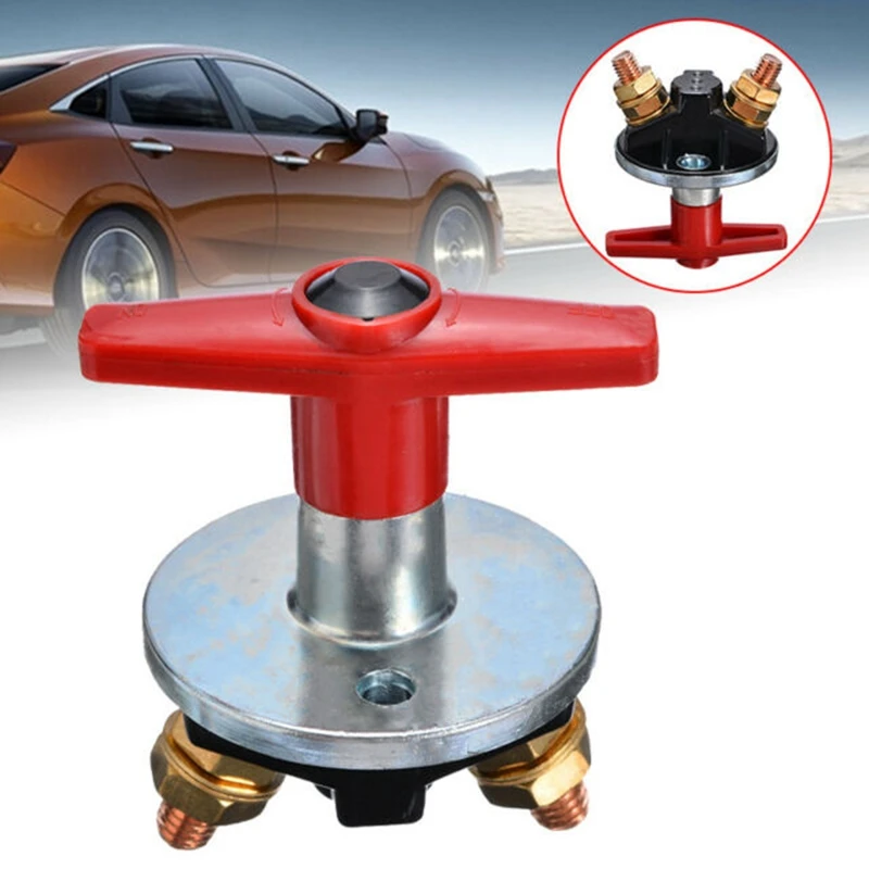 

В переменного тока изолятор батареи с фиксированным ключом отключение Переключатель 12 В/24 В сверхмощный Электрический переключатель для ф...