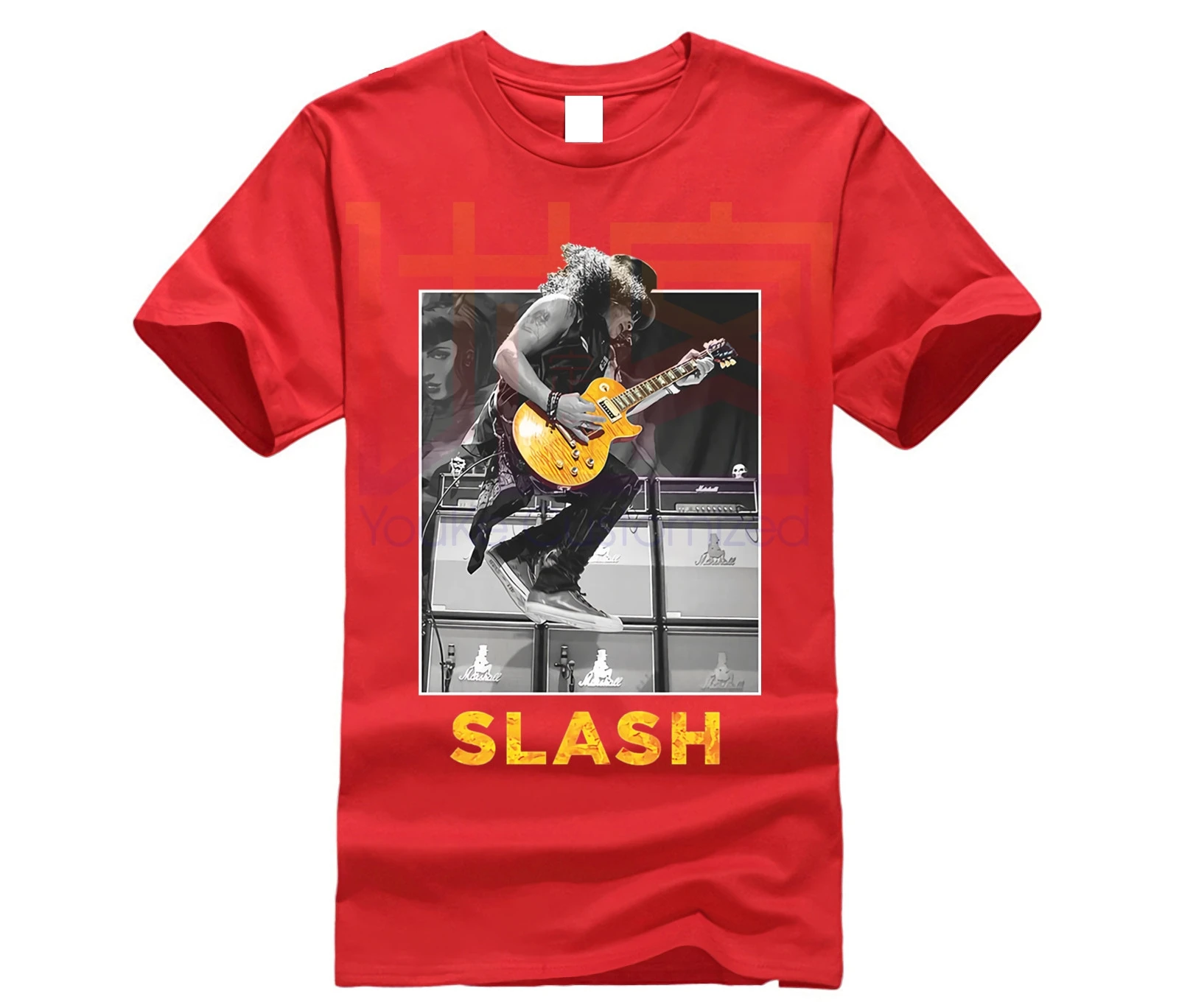 2019 Футболка Slash средний палец guns N' Roses Добро пожаловать в джунгли |