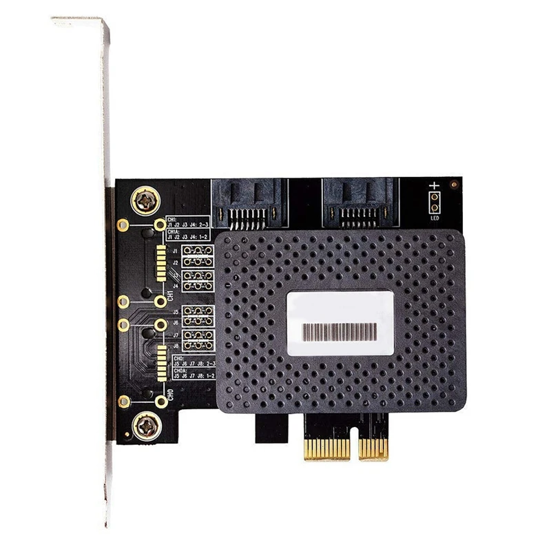 6 Гбит/с Pci Express Pcie E к 2 портам Sata 3 0 порт s расширительный контроллер переходника Post