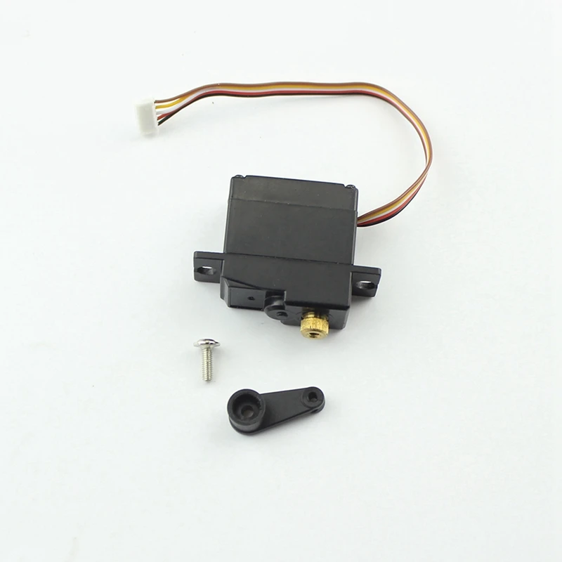 

4Pcs Steel Front/Rear Wheel Axle Replacement Accessories Fit for WLtoys 144001 1/14 Front & 1set Metal 5 Wire Gear Servo