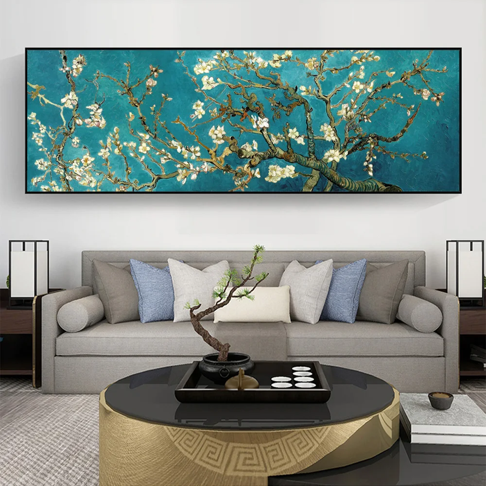 

Van Gogh Almond Blossom Reproduction Large Size Wall Art Posters And Prints Impressionist Flowers Picture For Living Room Decor