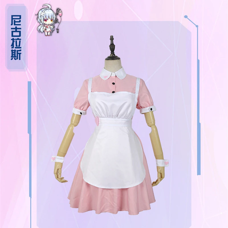 Косплей-Разрушитель нианг Николас служанка женщина-медсестра аниме ролевая игра