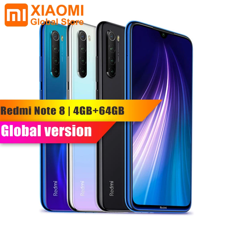 Смартфон Xiaomi Note 8 4+64 ГБ | Мобильные телефоны и аксессуары